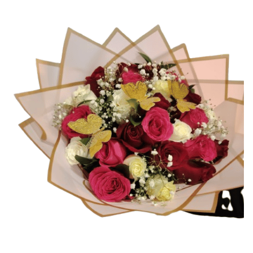 Ramo 24 rosas surtidas