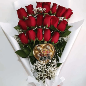 Ramo Rosas escalonado