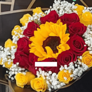 Ramo Sol entre Rosas