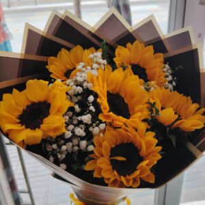 Ramo de 5 Girasoles