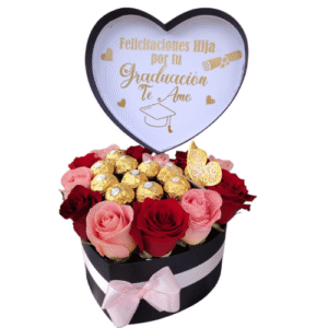 Caja corazón personalizada